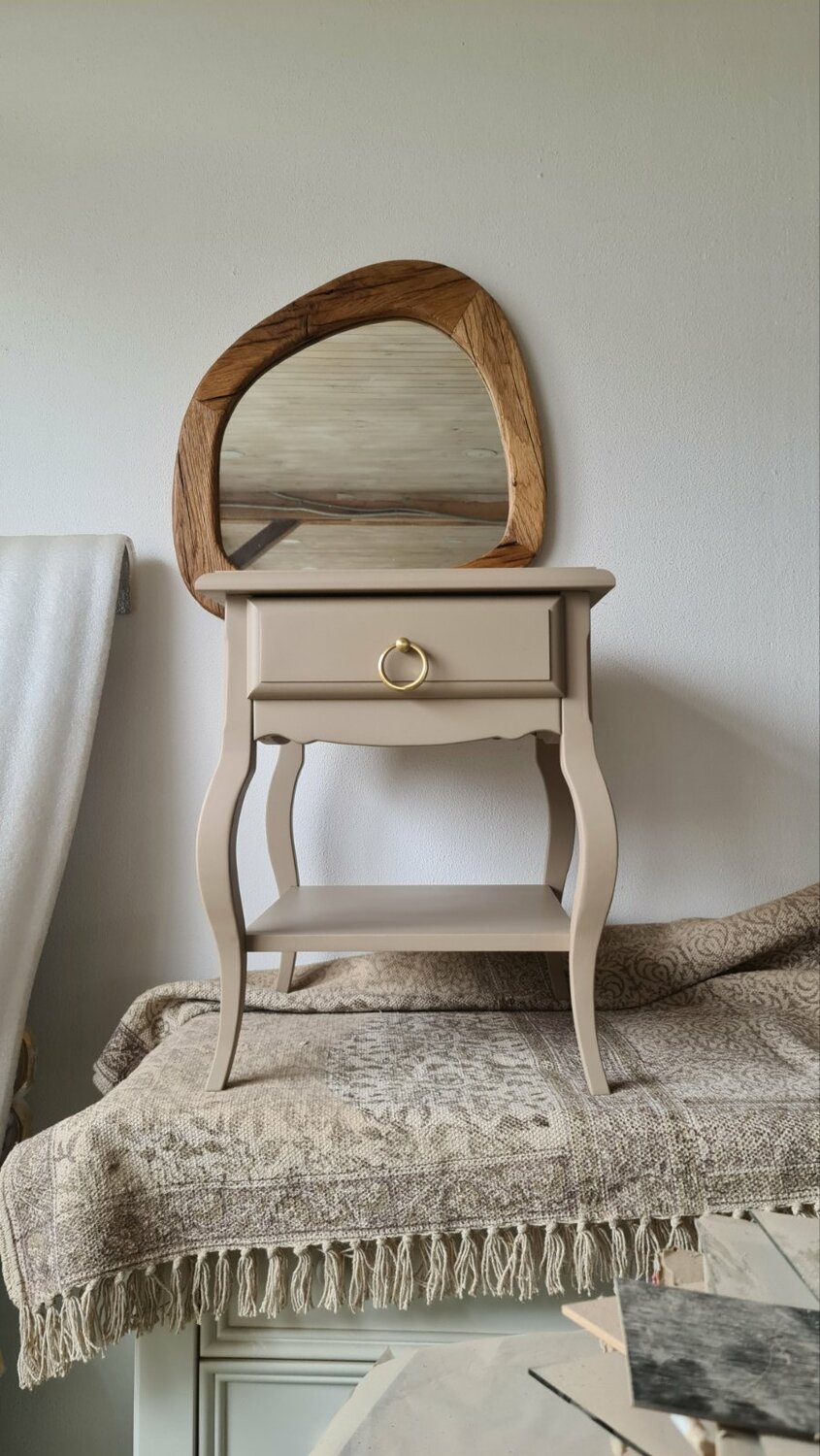 "Pumpkin" Bedside Table