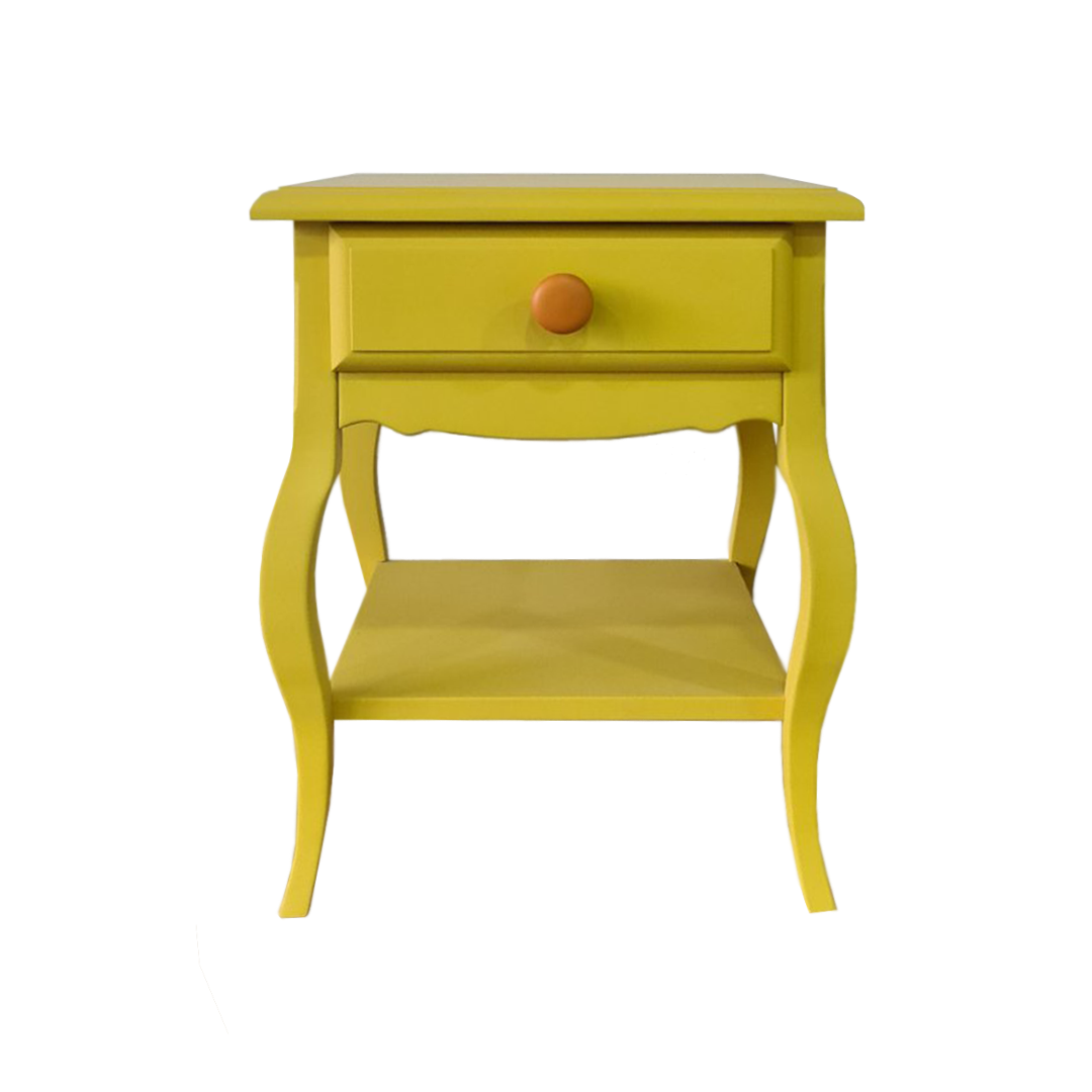 "Pumpkin" Bedside Table