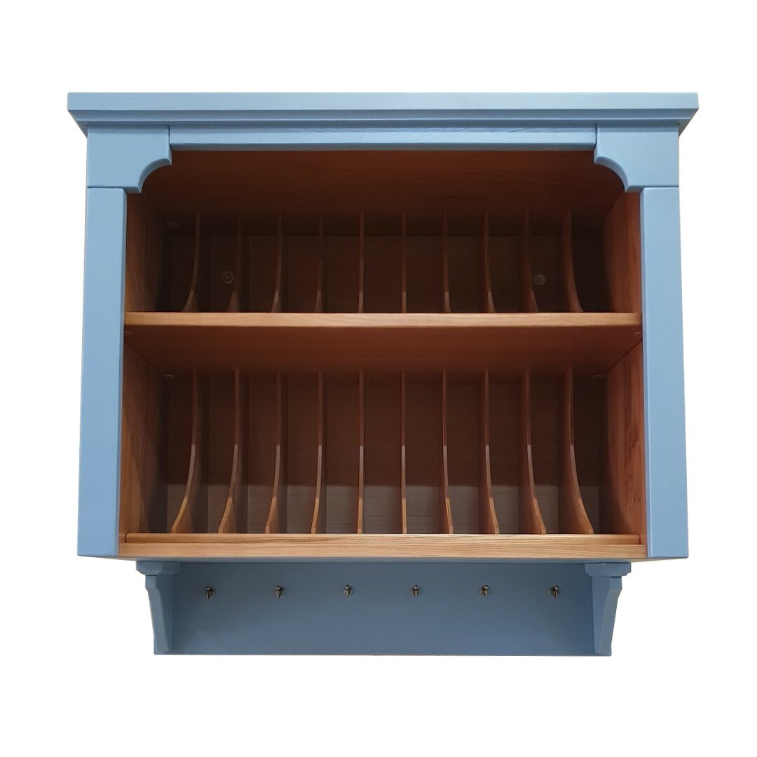 Wall-Mounted Display Cabinet for Tableware